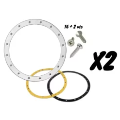 AQUAREVA 2 Lots Bride + Joints + Vis Du Projecteur PL84 Série France