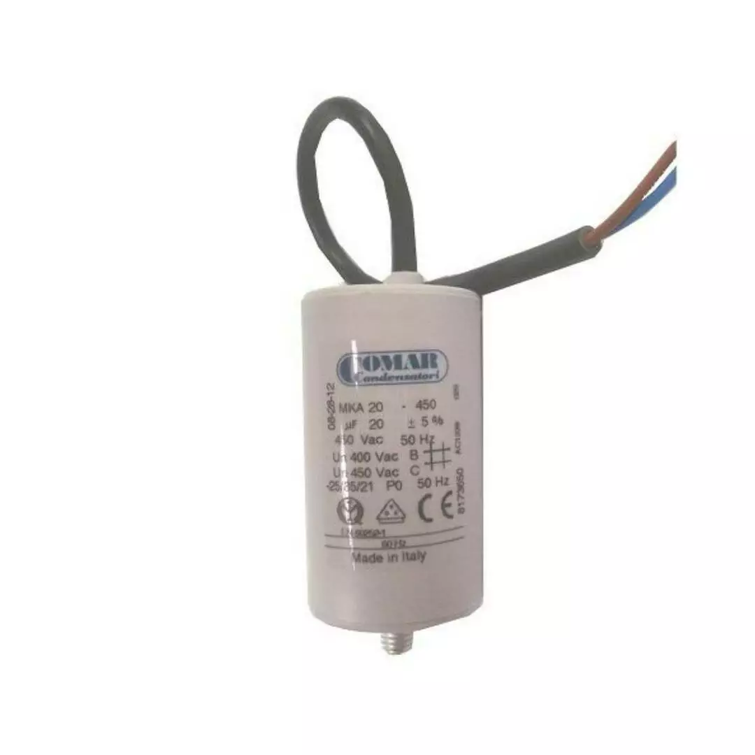 COMAR Condensateur 20 μF - Standard - Pompes Piscine 1 COMAR Condensateur 20 μF - Standard - Pompes Piscine