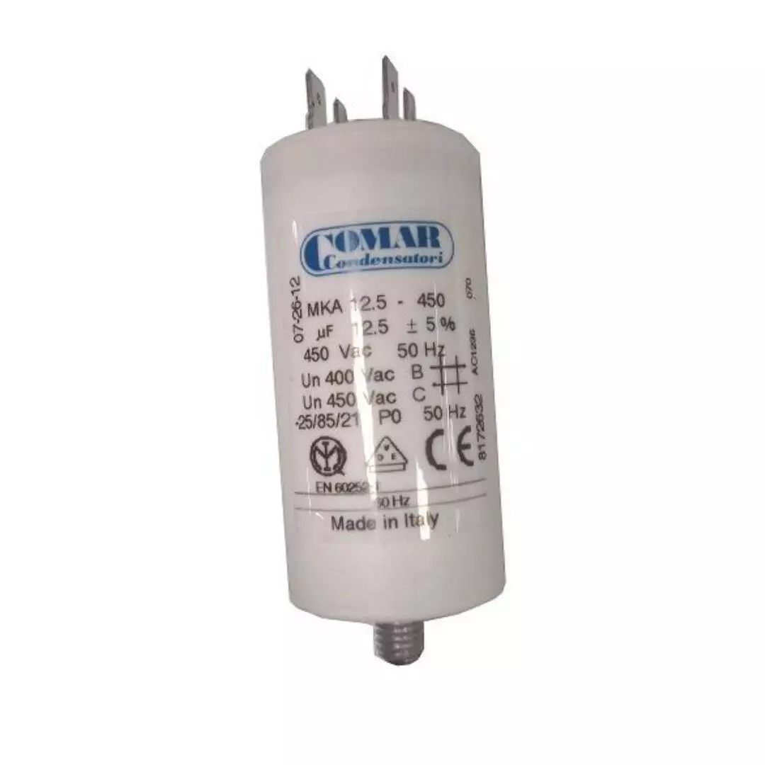 COMAR Condensateur 12,5 μF - Cosses - Pompes Piscine 1 COMAR Condensateur 12,5 μF - Cosses - Pompes Piscine