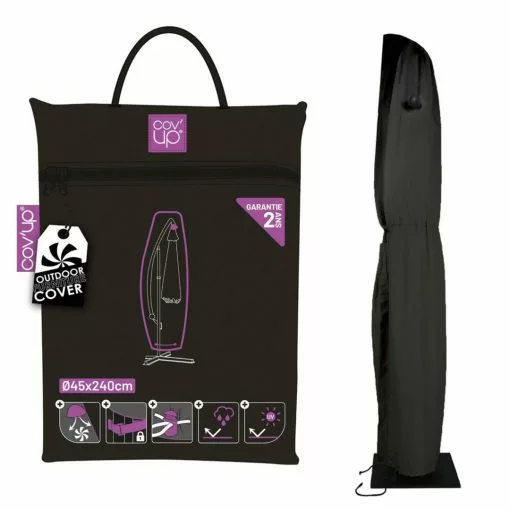 COV'UP By Innov'axe Housse De Parasol - Excentré (45x240cm) -Équipement De Piscine Soldes img 840 01 1080
