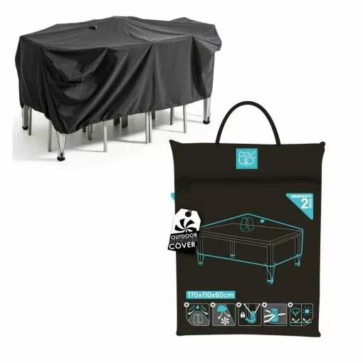 COV'UP By Innov'axe Housse De Table De Jardin - Rectangulaire M -Équipement De Piscine Soldes img 845 01 1080